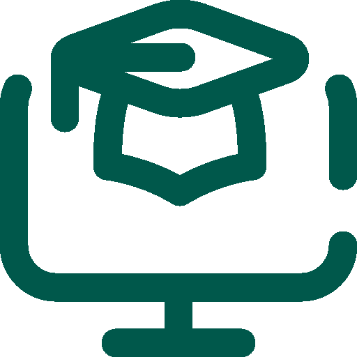 Computer/Mortarboard Icon
